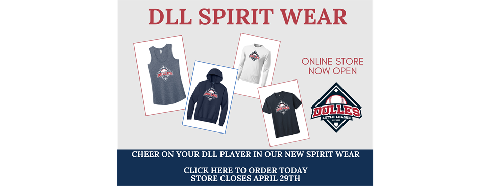 DLL Spirit Wear Store is open!